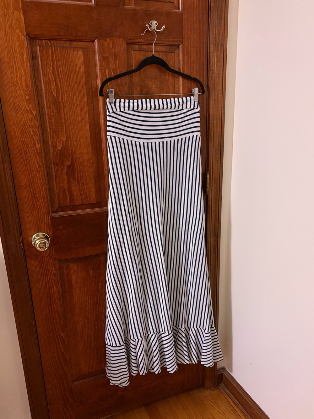 FREE PEOPLE Sadie Striped Stripe Midi Dress Sky Dive Combo NWOT Size M - Picture 6 of 10
